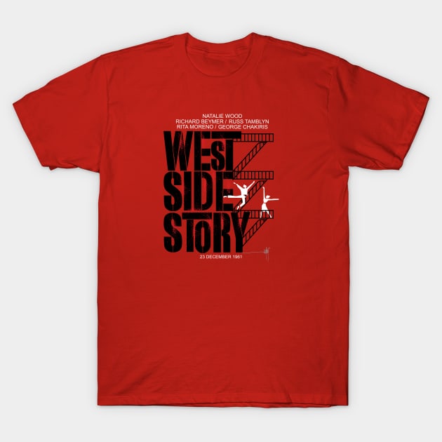 West Side Story T-shirt version T-Shirt by Jun Pagano